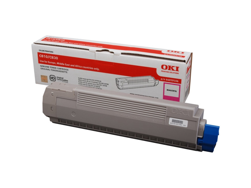 OKI Toner pour OKI série C800, magenta