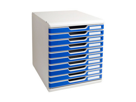 EXACOMPTA Module de classement MODULO A4 ECOBlack, 5 tiroirs