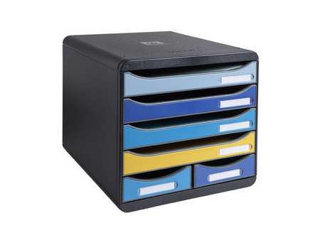 EXACOMPTA Module de classement BIG-BOX Bee Blue