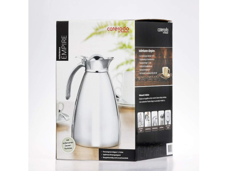 Esmeyer Pichet isotherme EMPIRE, 1,5 litre, argent