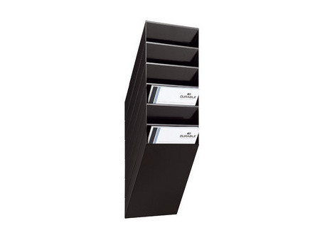 DURABLE Set porte-brochures mural 'FLEXIBOXX 6', A4