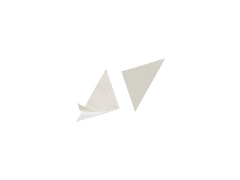 DURABLE Pochette triangulaire autocollante CORNERFIX