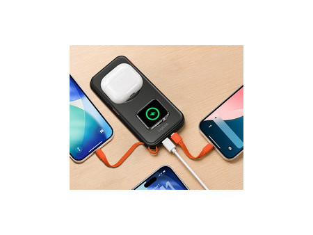 LogiLink Powerbank MagSafe, 10.000 mAh, USB-A/USB-C