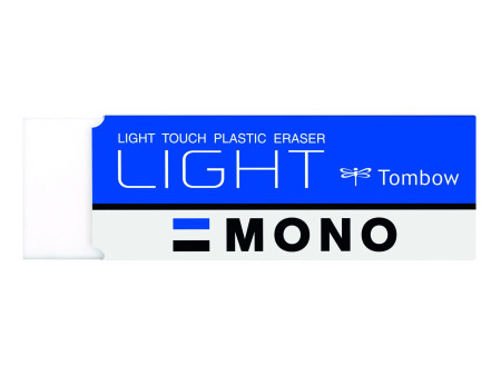 Tombow Gomme en plastique 'MONO light', blanc