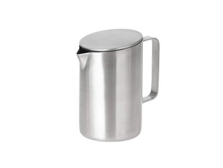 Esmeyer Pot à lait avec couvercle VISTA, rond, argent