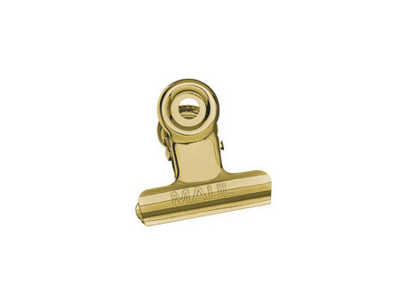 MAUL Pince-lettres en métal, couleur: nickel, largeur: 50 mm