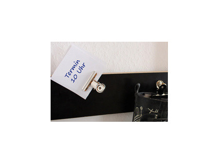 MAUL Pince-lettres en métal, couleur: nickel, largeur: 50 mm