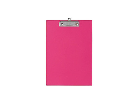 MAUL Porte-bloc, A4, plastifié, rose vif