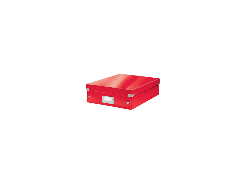 LEITZ Boîte de rangement Click & Store WOW, petit, blanc
