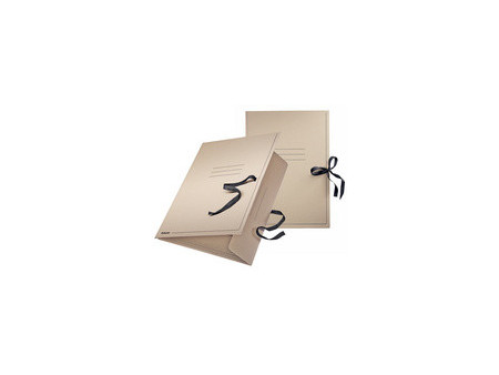 Esselte Carton à dessins, format A1, avec cordons, brun