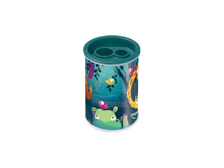 Maped Taille-crayon 2 trous JUNGLE fever, en métal, blister