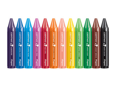 Maped my first Crayon de cire COLOR'PEPS WAX JUMBO