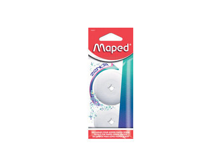Maped Recharge pour gomme en plastique Zenoa, set de 2