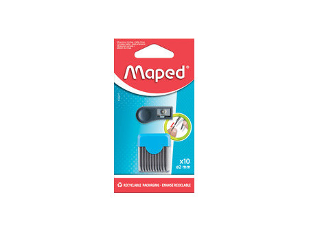 Maped Mine de rechange pour compas + taille-mine, blister