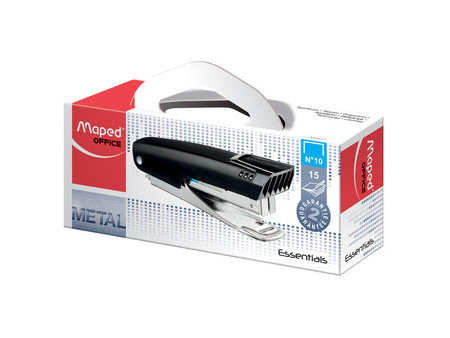 Maped Agrafeuse Pocket Essentials E3526, noir