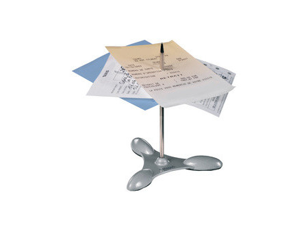 Maped Pique-notes lesté, socle et épingle en métal, argent
