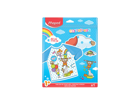 Maped Tablier de peinture enfants COLOR'PEPS, T. 82-110 cm