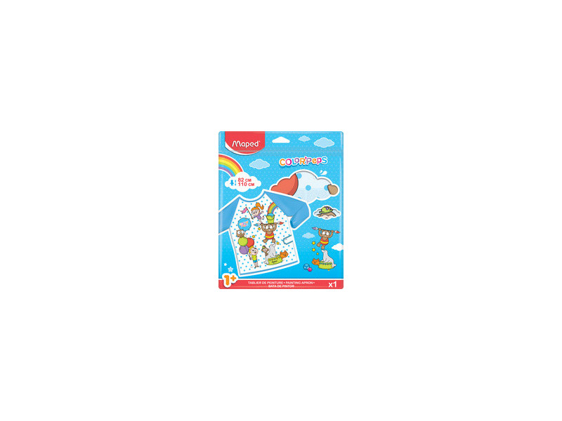 Maped Tablier de peinture enfants COLOR'PEPS, T. 82-110 cm