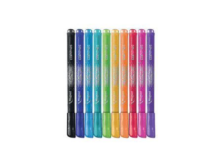 Maped Feutre pailleté COLOR'PEPS, étui carton de 10
