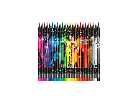 Maped Crayon de couleur COLOR'PEPS MONSTER, étui de 24