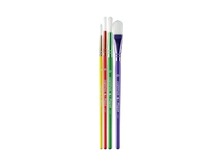 Maped Kit de pinceaux à poils synthétiques COLOR'PEPS