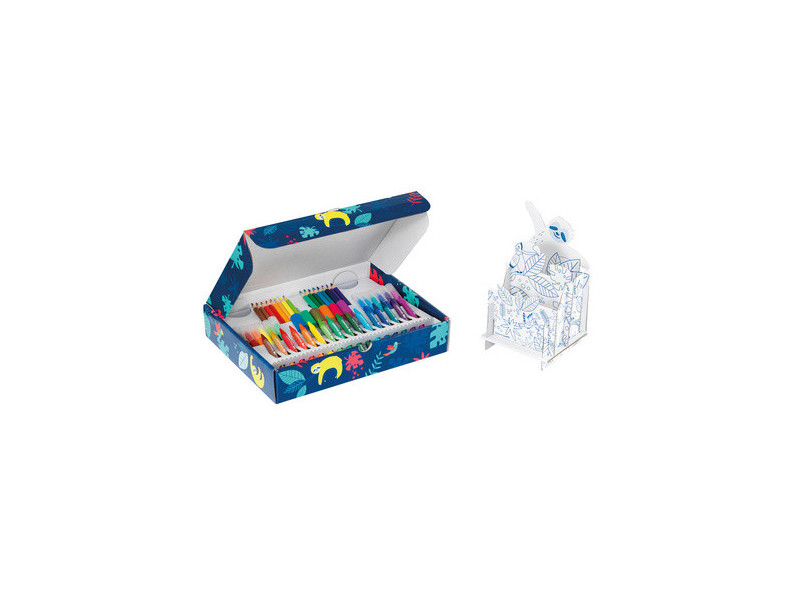 Maped Creativ Kit de coloriage COLOURING KIT, 50 pièces