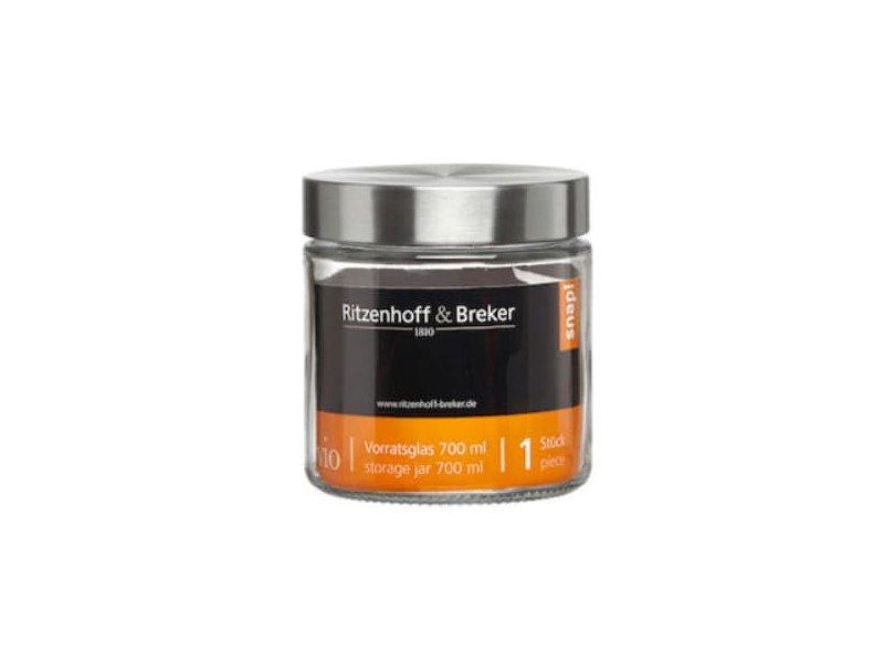 Ritzenhoff & Breker Bocal VIO, rond, 0,7 litre