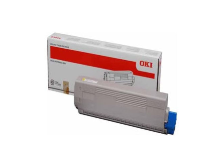 OKI Toner pour OKI C822, jaune
