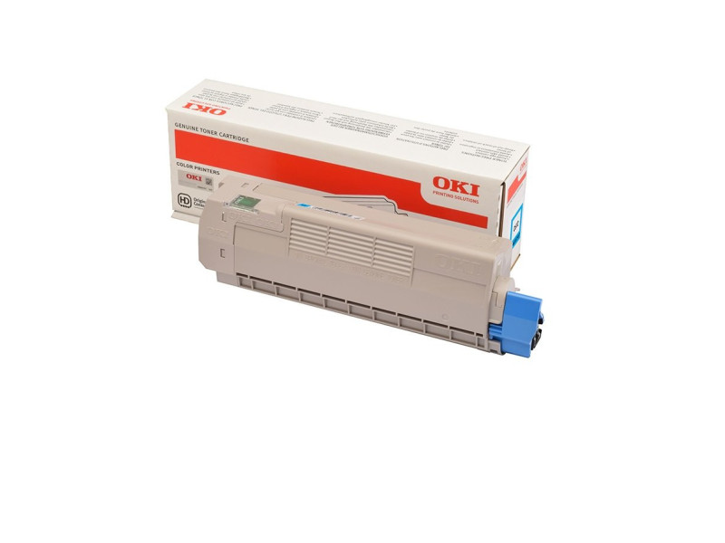 OKI Toner pour OKI C612, cyan