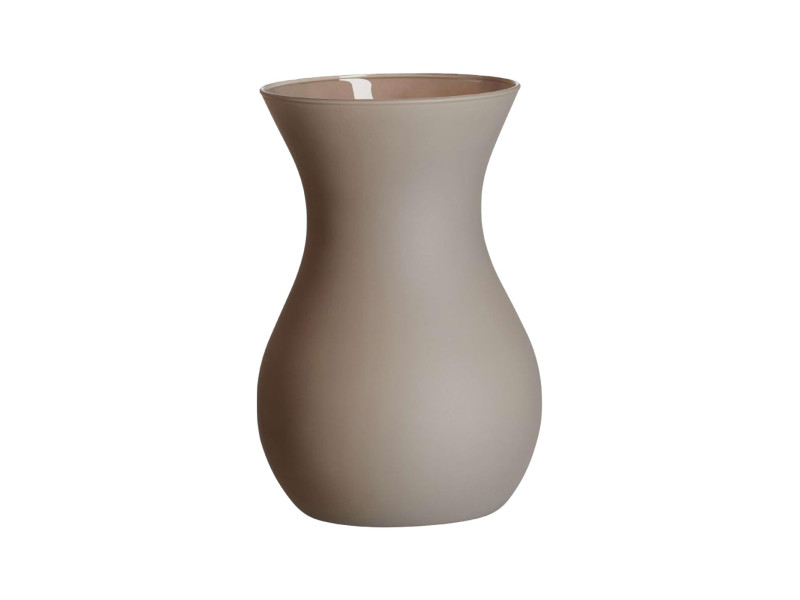 Ritzenhoff & Breker Vase ANNALENA, en verre, marron mat