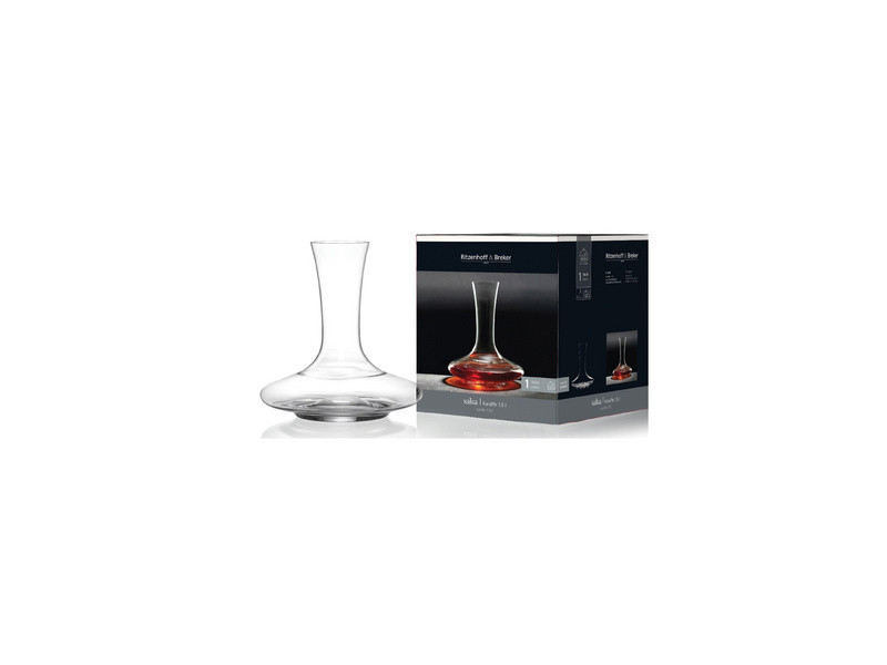 Ritzenhoff & Breker Carafe en verre SALSA, 1,5 l