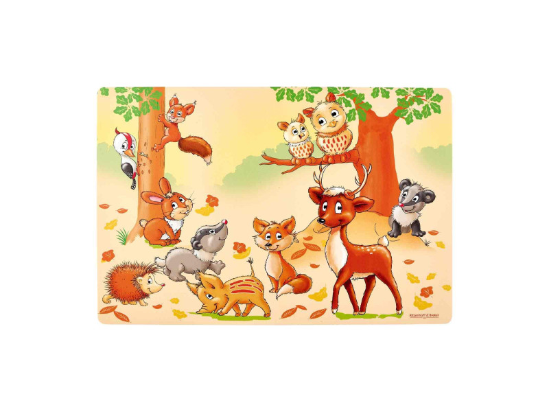 Ritzenhoff & Breker Set de table ANIMAUX DE LA FORET