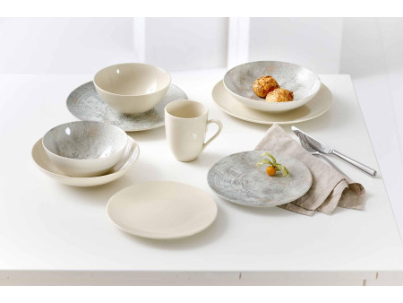 Ritzenhoff & Breker Assiette plate CECINA CREME, 260 mm