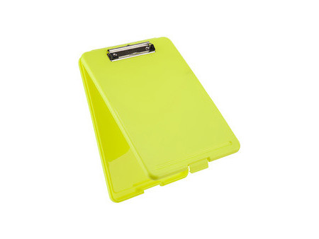 Läufer Porte-bloc à pince Safety, avec compartiment, orange