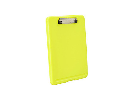 Läufer Porte-bloc à pince Safety, avec compartiment, orange