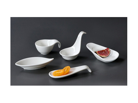 Ritzenhoff & Breker Bol à sauce GUSTO cuillère, blanc