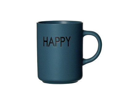 Ritzenhoff & Breker Mug PETROL HAPPY, 390 ml