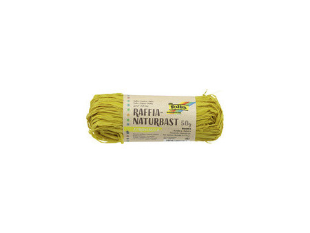 folia Raphia naturel, 50 g, écarlate