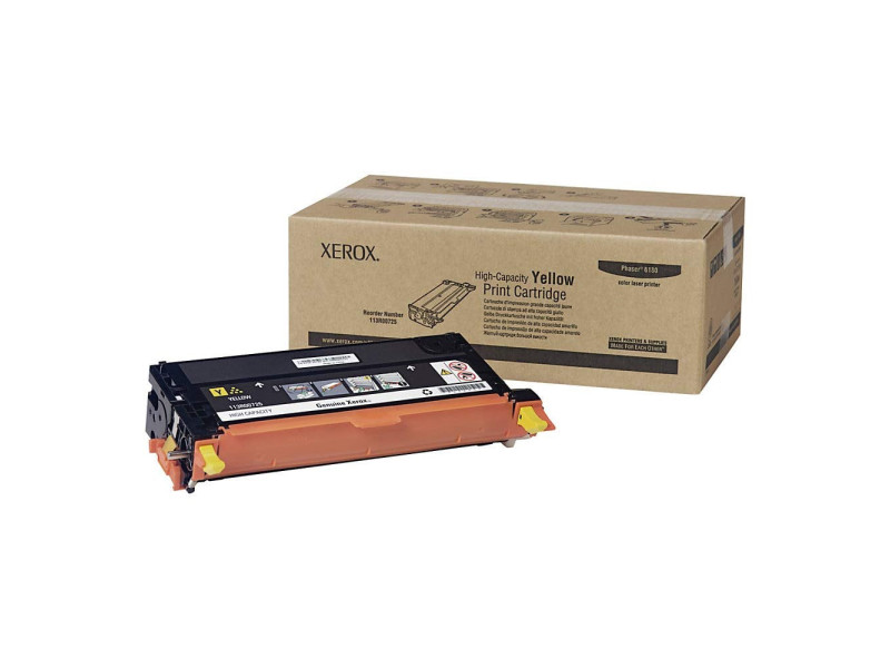 XEROX Toner pour XEROX Phaser 6180, jaune, HC