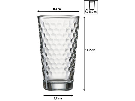 Ritzenhoff & Breker Verre FAVO, 400 ml, transparent