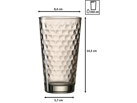 Ritzenhoff & Breker Verre FAVO, 400 ml, marron