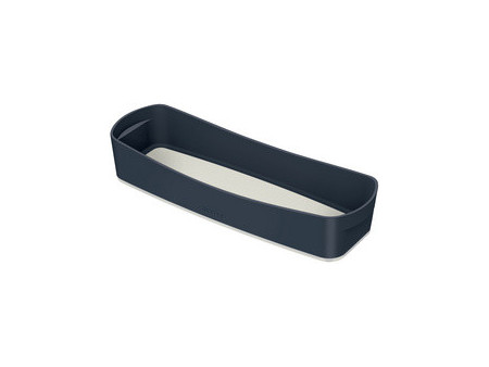 LEITZ Bac de rangement My Box Cosy, long, gris