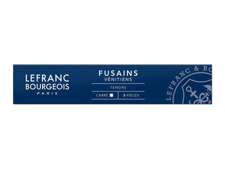 LEFRANC BOURGEOIS Fusain 'Petit Buisson', étui de 5, rond
