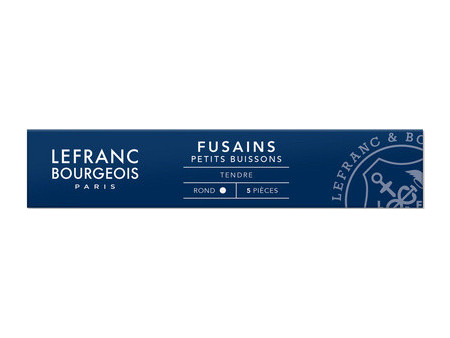 LEFRANC BOURGEOIS Fusain 'Petit Buisson', étui de 5, rond