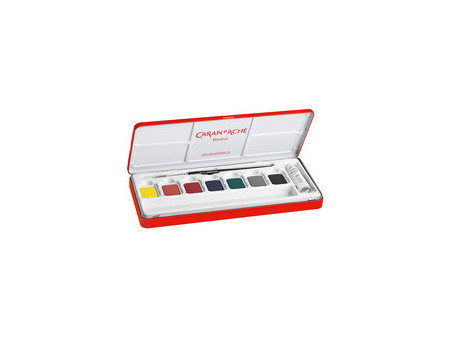 CARAN D'ACHE Gouache GOUACHE STUDIO, en tablettes,étui de 15