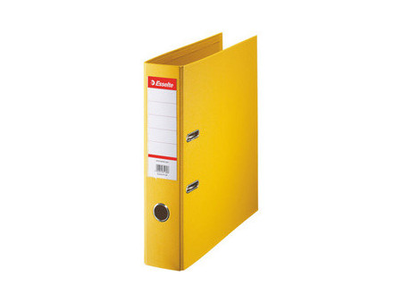 Esselte Classeur en plastique standard, A4, 75 mm, jaune