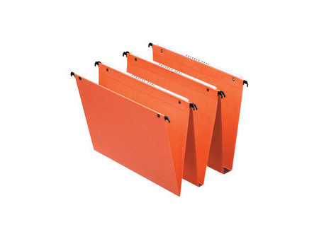 Esselte Dossiers suspendus Dual, fond:15 mm, orange