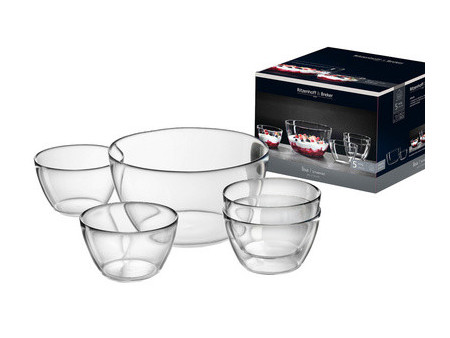 Ritzenhoff & Breker Set de bols LISA, 5 pièces