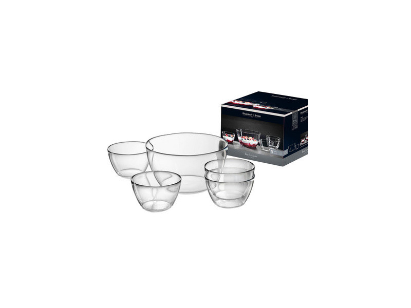 Ritzenhoff & Breker Set de bols LISA, 5 pièces