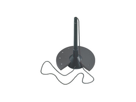 helit Porte-stylo 'the base', noir/bleu